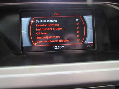 Audi OEM A4 B8 Dash Navigation GPS Radio Information LCD Display Screen 8T0919603A 08 09 10 11 12 13 14 15 16 A5 Q5 S5